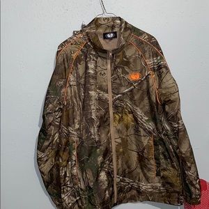 Wu tang x realtree camo windbreaker track jacket